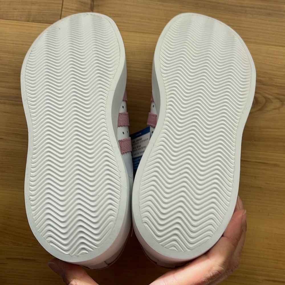 Adidas Originals Superstar bold sneakers. Pink. Size 6.5. New! - Picture 5 of 6